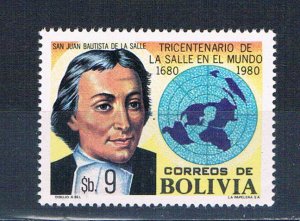 Bolivia 653 Unused Lasalle 1980 (MV0335)+