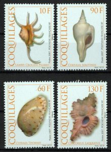 French Polynesia 949-947 MNH Seashells Marine Life ZAYIX 0624S0011