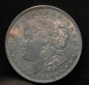 1921 Morgan Dollar - XF-AU