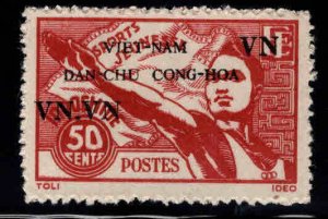 North Viet Nam,Viet MINH issue Scott 1L4 NGAI Athlete