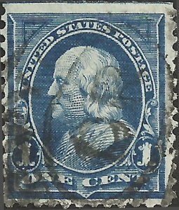 # 264 Blue Used Ben Franklin