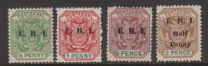 Transvaal Sc#246-249 Mint