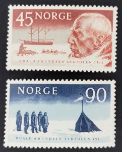 Norway, Scott #399-400, F-VF MNH, slight crease #400