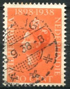 Netherlands Sc# 210 used
