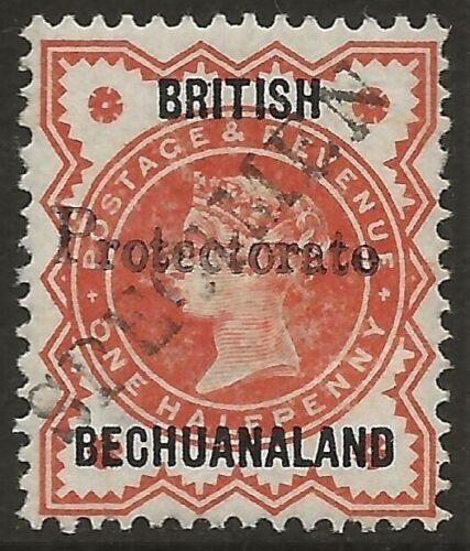 Bechuanaland Protectorate 1888-90 QV #52 Handstamped SPECIMEN VF-LH CV $100.00 