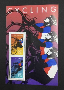 US STAMPS #1996 CYCLING 50 CENT MINT OG NH SHEET LOT #26871