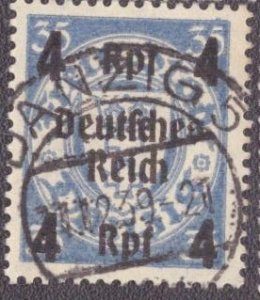 Danzig - 241 1939 Used