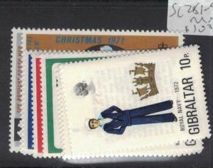 Gibraltar SC 281-9 MNH (9dvb)