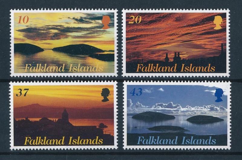 [72054] Falkland Islands 2001 Sunrise Sunset Landscapes  MNH