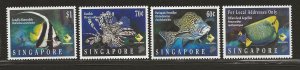 SINGAPORE SC# 733-36   FVF/MNH