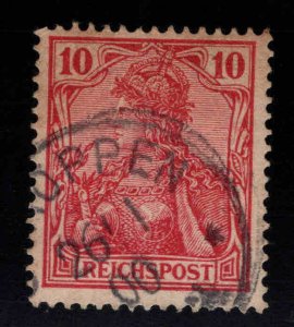 Germany Scott 55 used 1900 10  Pfennig stamp
