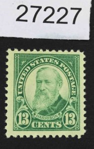 US STAMPS  #622 MINT OG H LOT #27227