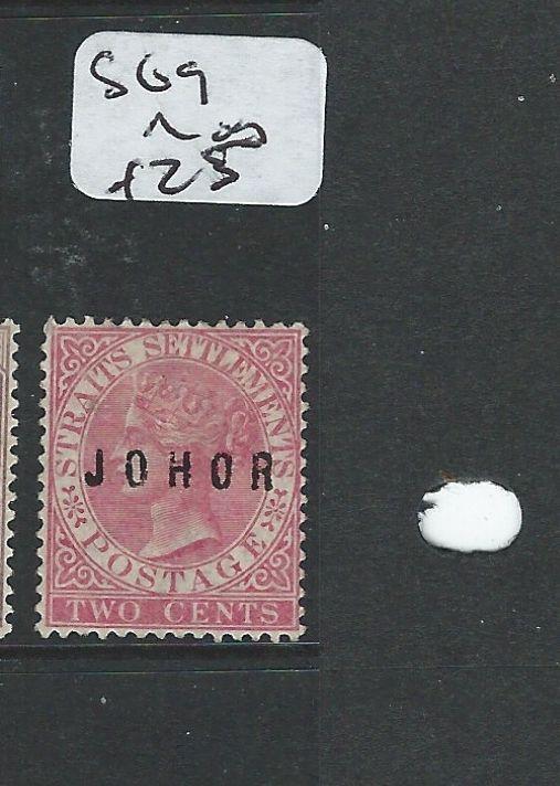 MALAYA JOHORE  (P0410B) QV 2C  SG 9 MOG