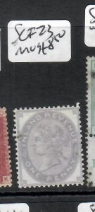 GREAT BRITAIN QV 1D POSTAL FISCAL   SG F23  MOG    PP0609H