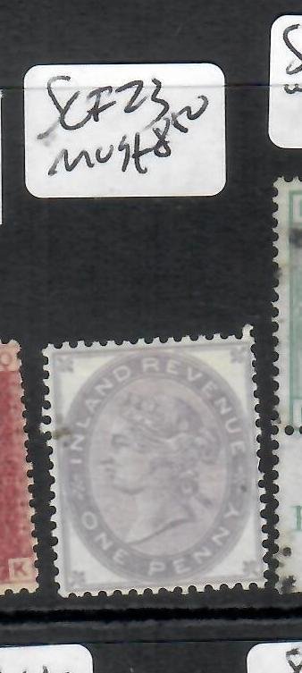 GREAT BRITAIN QV 1D POSTAL FISCAL   SG F23  MOG    PP0609H