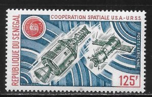 Senegal C138 Soyuz and Apollo Docking single MNH