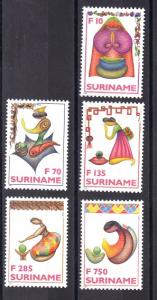 Surinam #1058-1062  MNH  1996   Christmas