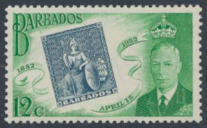 Barbados SG 287 SC#  232  MLH  Stamp Centenary  see details & scans    