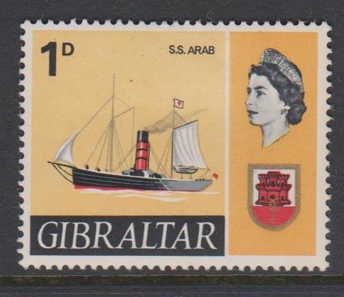 Gibraltar Sc#187 MH