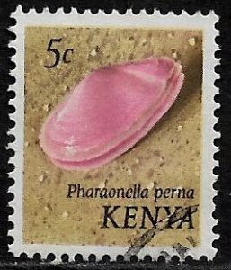 Kenya #36 Used Stamp - Seashell (e)