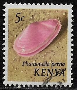 Kenya #36 Used Stamp - Seashell (e)