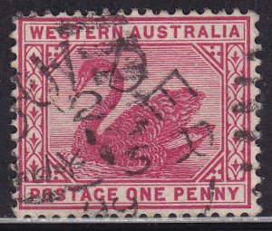 Western Australia 73 Swan 1p 1899