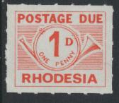 Rhodesia   SG D8 SC# J35a  MNH  Postage Due  see details 