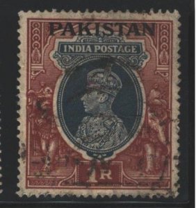 Pakistan Sc#14 Used