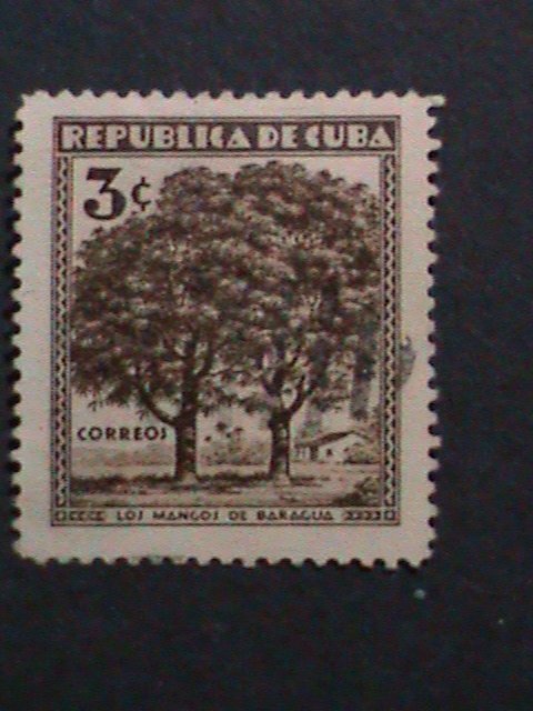 ​CUBA- VERY OLD CUBA STAMP- FOREST.MINT VERY FINE WE SHIP TO WORLD WIDE