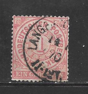 Germany-North German Confederation #16 Used Single