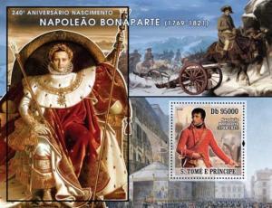 SAO TOME E PRINCIPE 2008 SHEET NAPOLEON BONAPARTE st8126b