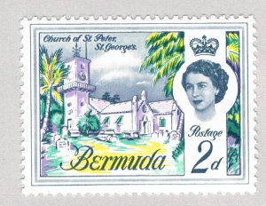 Bermuda 176 Unused St Peter Church 1 1962 (BP64408)