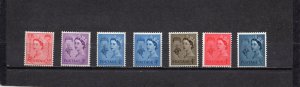 GUERNSEY 1958-1969 YEARS SET OF 7 STAMPS MNH/MLH 