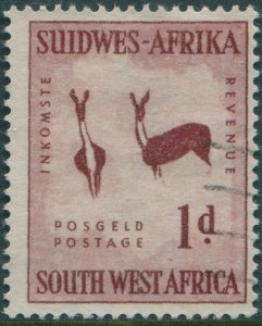 South West Africa 1954 SG154 1d Rock Painting FU