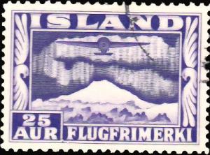 Iceland Scott C17a Used.