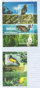 Montserrat #1216-1217 Mint (NH) Souvenir Sheet (Fauna)