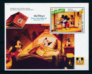 [23285] St. Vincent 1992 Disney Movie Thru the Mirror Mickey Mouse MNH