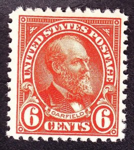 US 558 6c Garfield Mint VF OG NH SCV $70