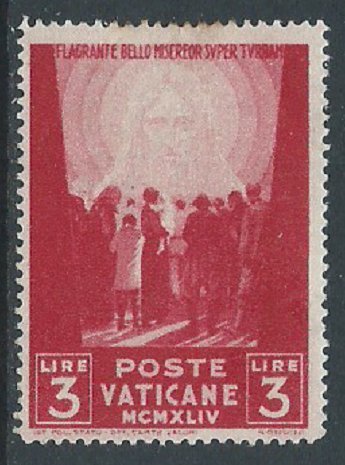 Vatican City, Sc #100, 3 l, MH