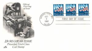 #2607 USA Flag PNC Artcraft FDC