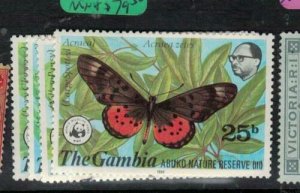 Gambia SC 404-7 MNH (7etc) 