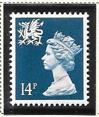 Great Britain-Wales & Monmouthshire # WMMH24 (MNH) $0.70