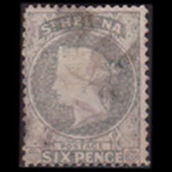 ST.HELENA 1879 - Scott# 5 Queen Victoria Set of 1 Used