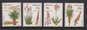 Botswana 143-6 Aloe Plants mnh