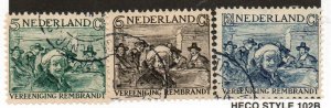 Netherlands B41-B43 Set Used