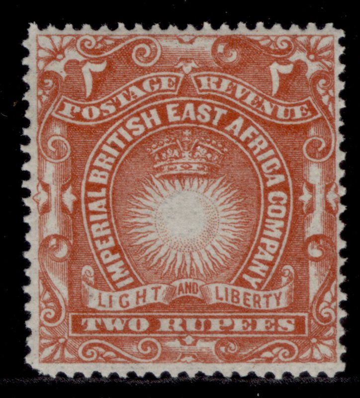 BRITISH EAST AFRICA QV SG16, 2r brick-red, M MINT. Cat £14. 