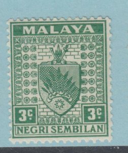 MALAYA - NEGRI SEMBILAN 22B  MINT HINGED OG * NO FAULTS EXTRA FINE! - MXT