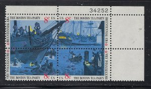 1480-83, Boston Tea Party, MNH