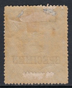 LABUAN — SCOTT 65s (SG 82s) — 1896 $1 SURCHARGE SPECIMEN — MH — SG £30