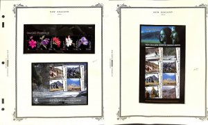 New Zealand Stamp Collection on 16 Scott Specialty Pages, 2004-2005 Mint NH (CD)